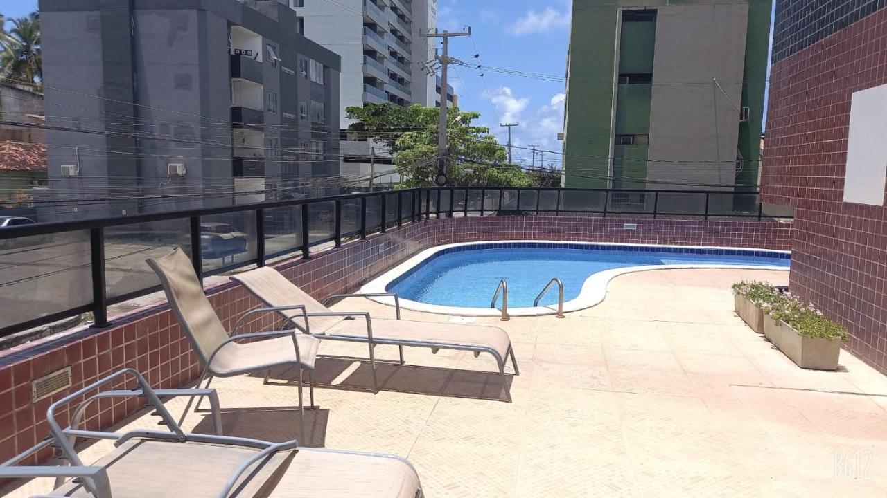 Apartamento A Beira-Mar Com Piscina Leilighet Maceió Eksteriør bilde